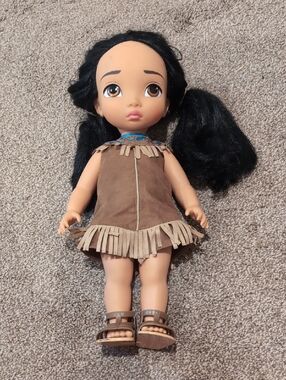 Pocahontas Doll with Black Hair - Kids Toys